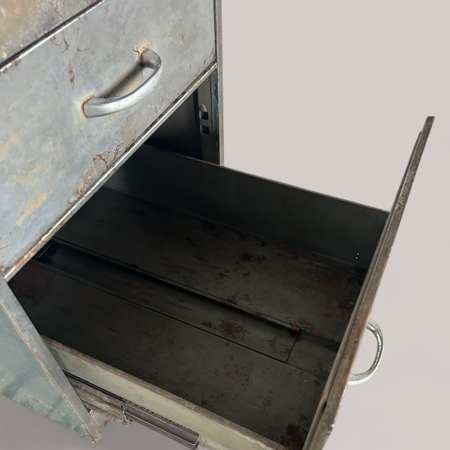 Industrial filing cabinet - great patina