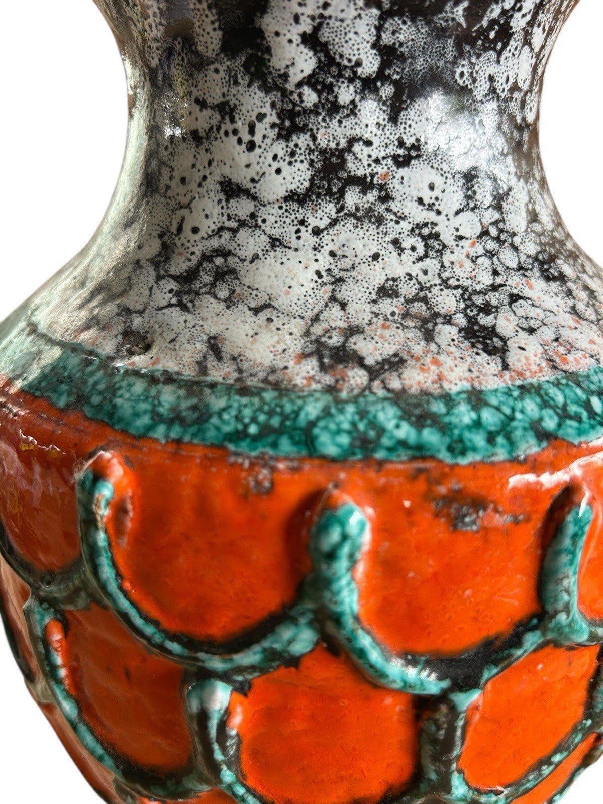 Vintage Ceramic Italian Mid Century Vase Possibly Bitossi ?
