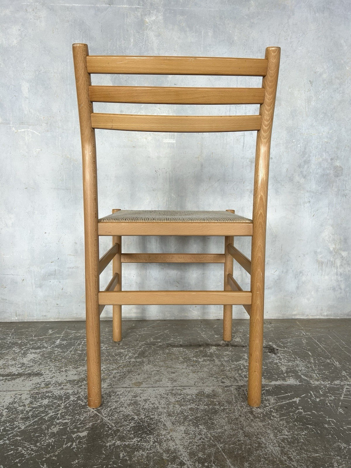 Pair Of Vintage Mid Century Scandinavian Style Teak Dining Chairs