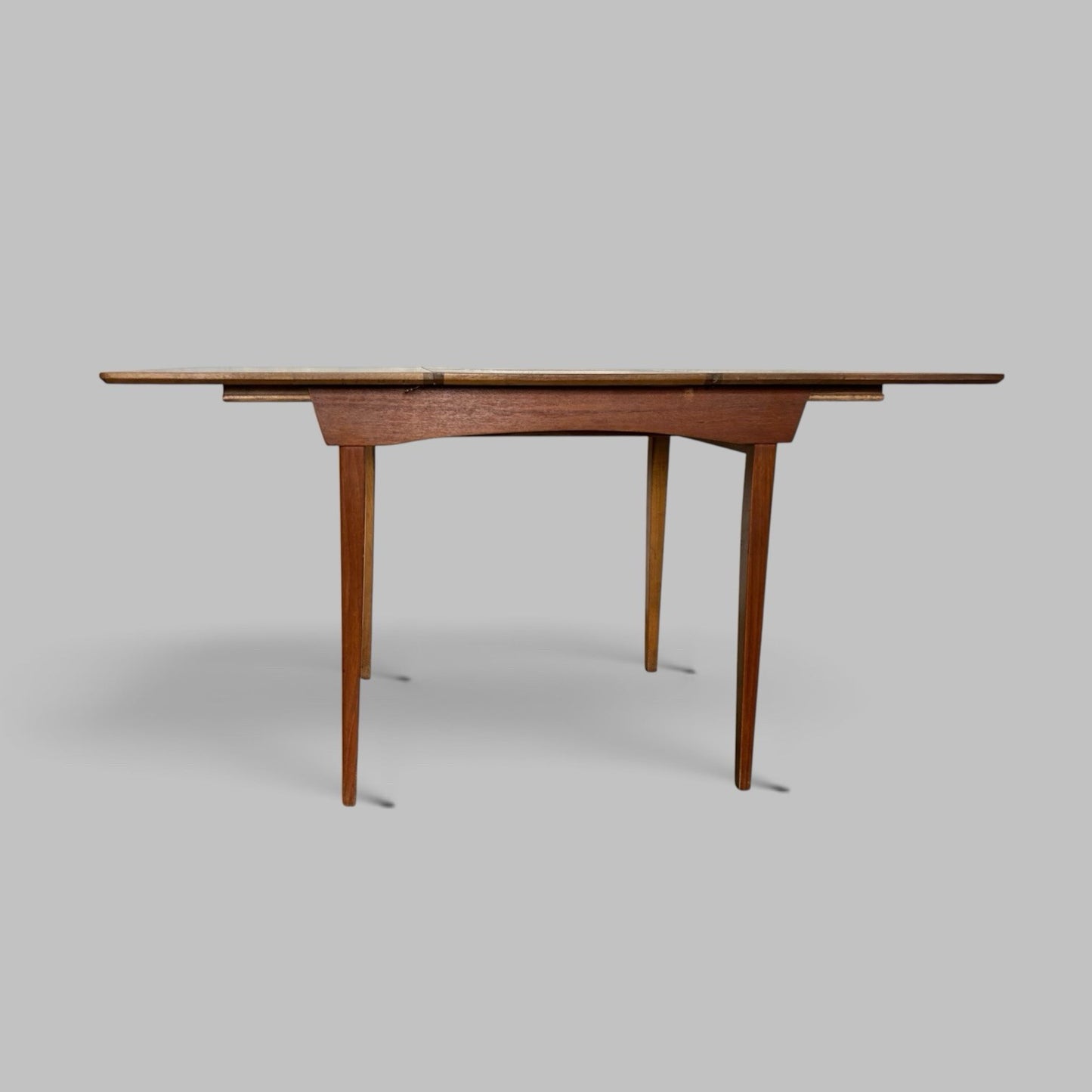 Mid Century Compact Extending Dining Table