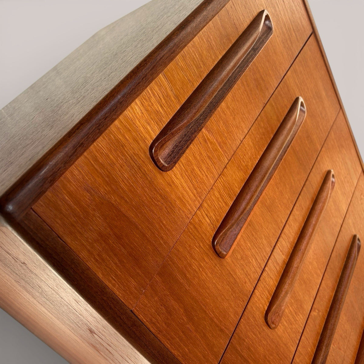 G Plan Fresco, 6 Drawer Teak Chest of Drawers / Tallboy - Delivery Available