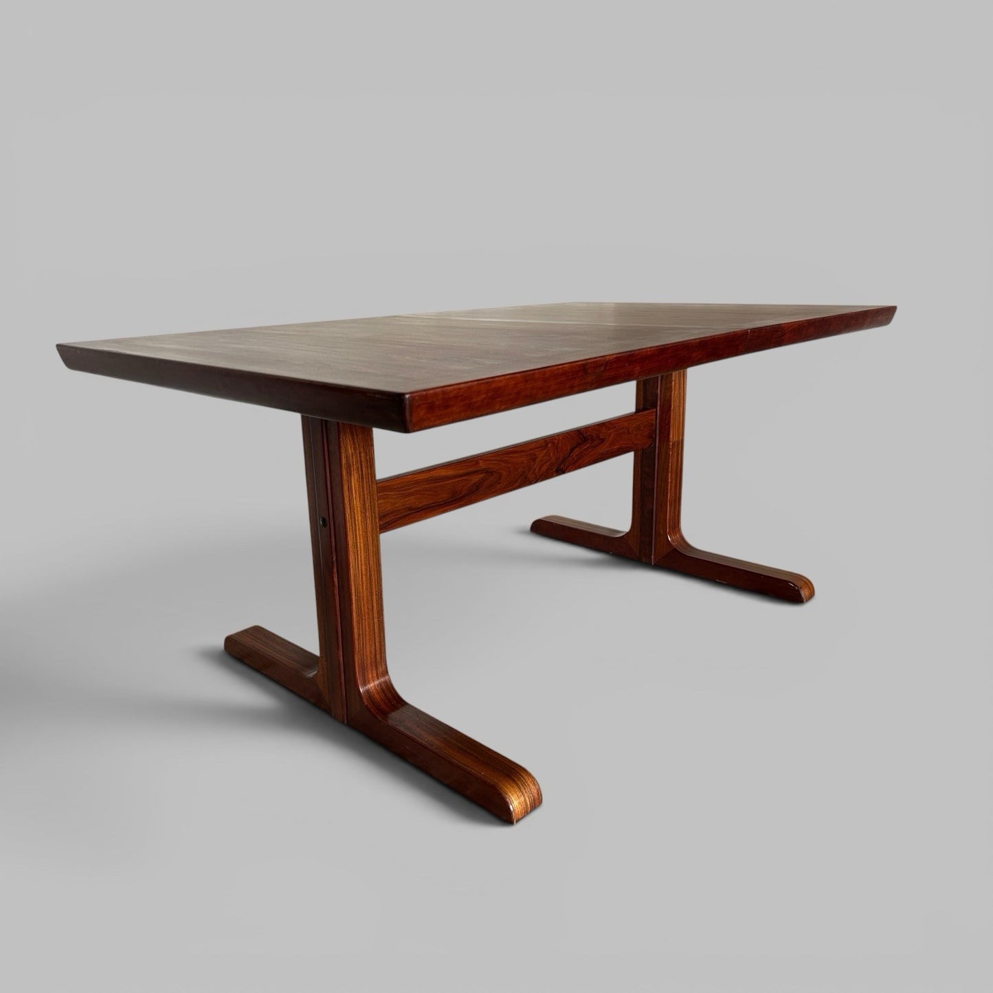 Skovby Danish Rosewood Double Extending Dining Table