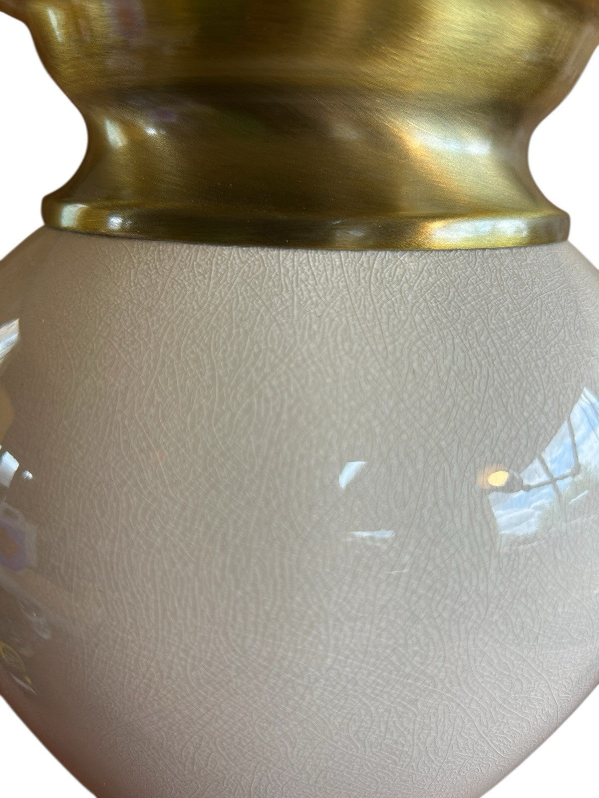 large white ceramic table lamp