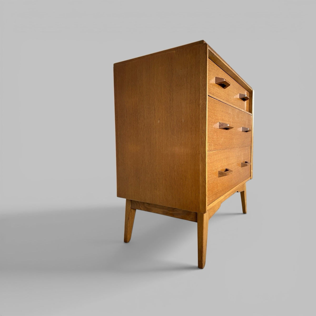 G Plan Brandon Teak Chest of Drawers Mid Century 3 Drawer