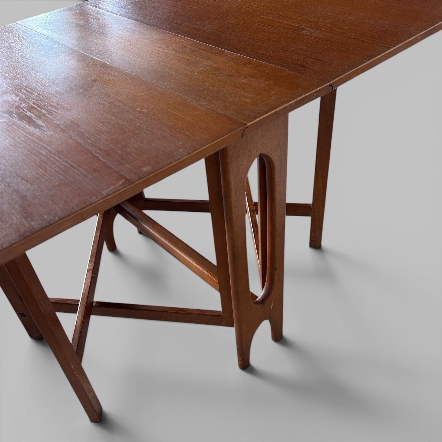 McIntosh Teak Drop Leaf Dining Table
