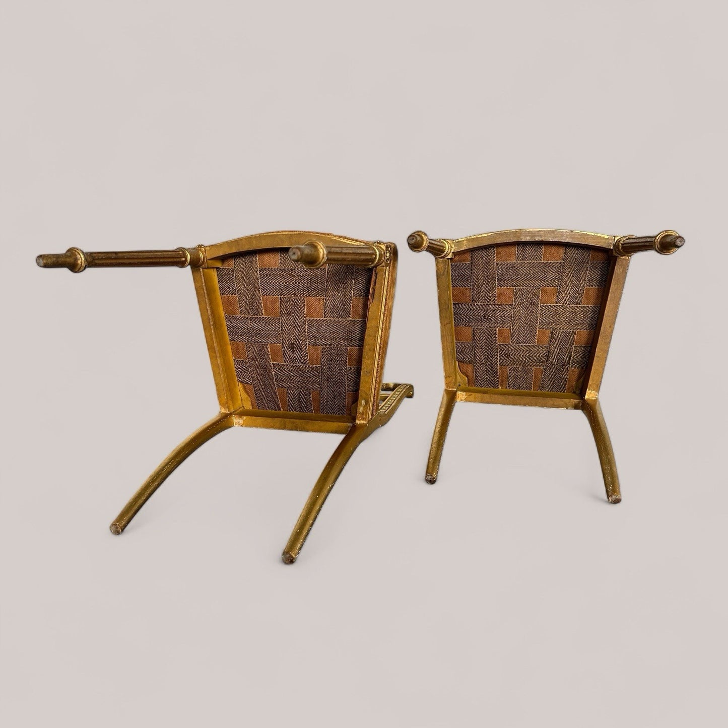 Pair of Antique Gilt Salon Chairs