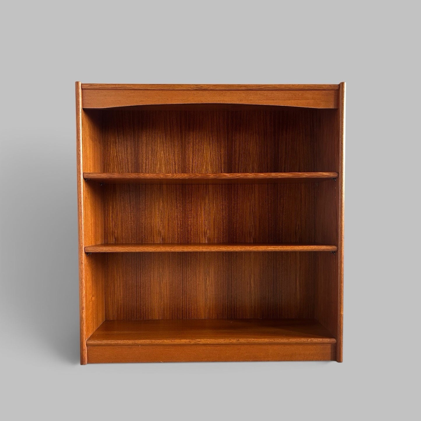 Mid Century Teak Bookcase with Adjustable Shelves