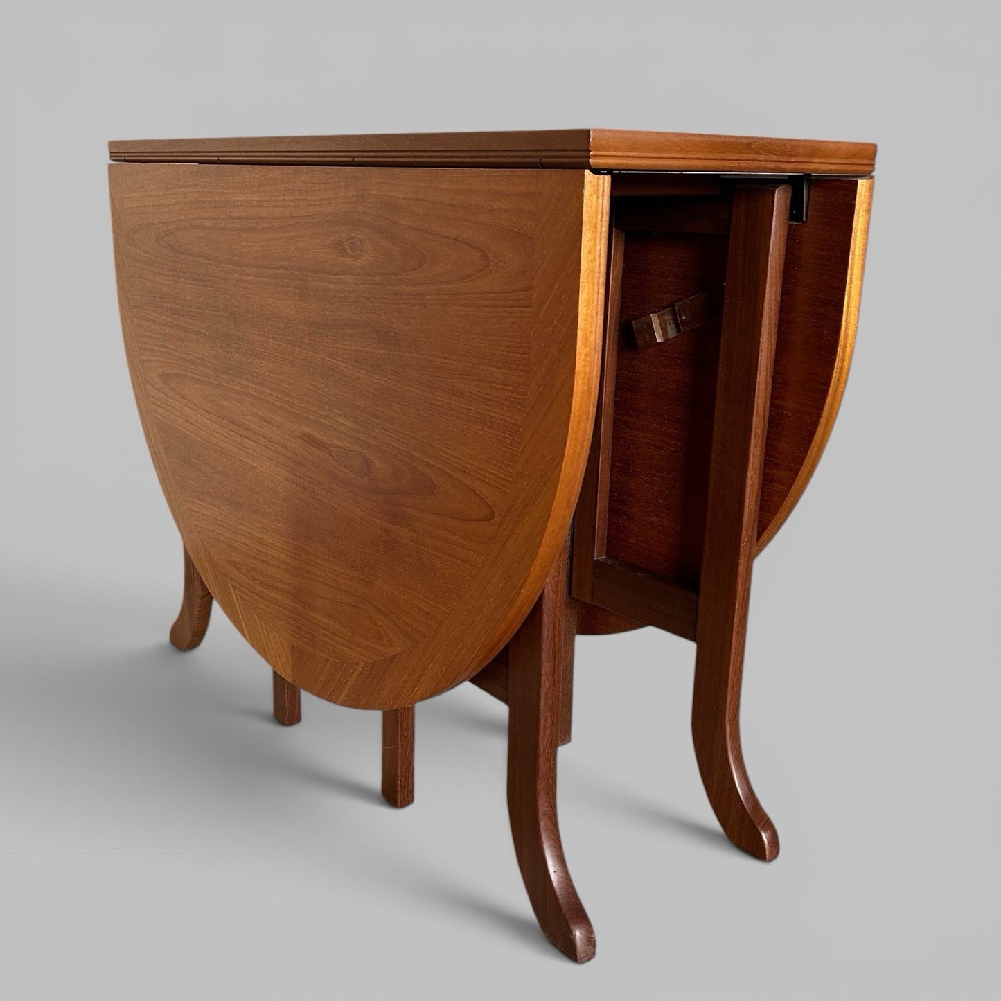 Nathan Teak Drop Leaf Dining Table