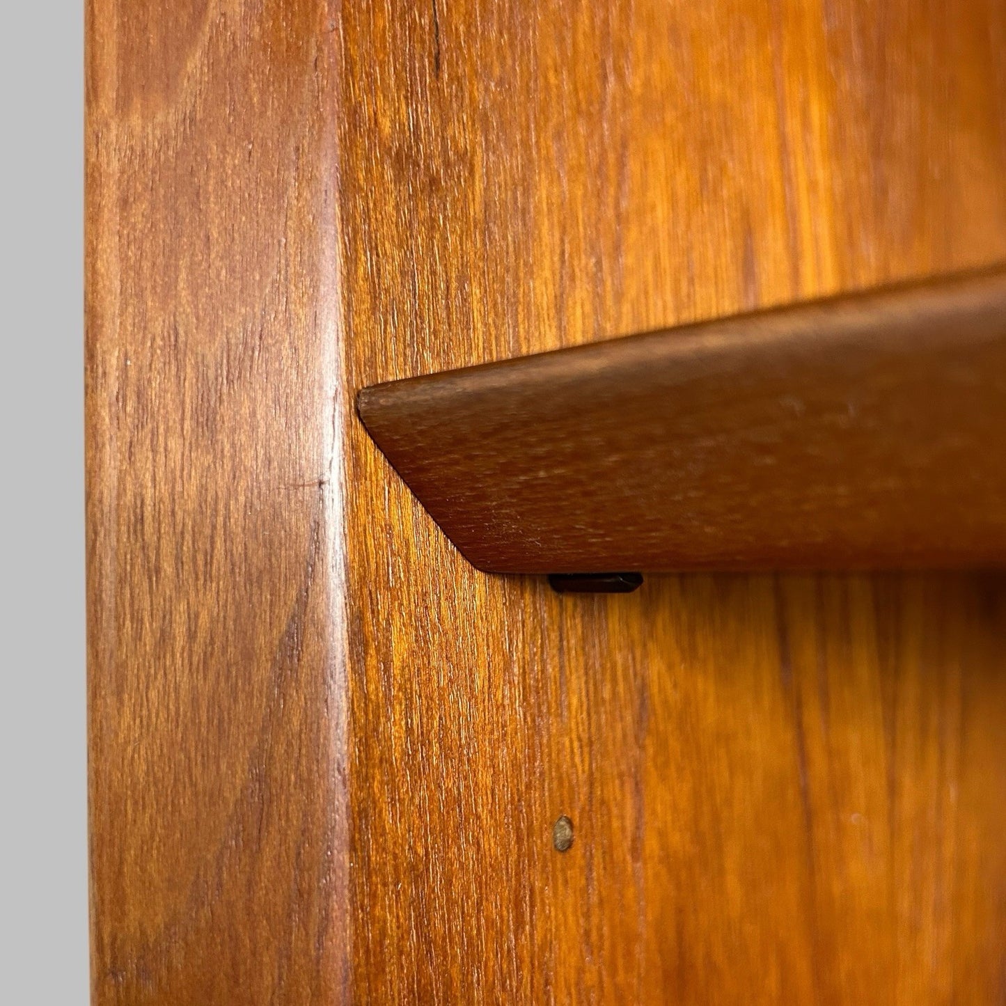 Poul Hundevad Danish 1960s Teak Five Drawer Bookcase Unit
