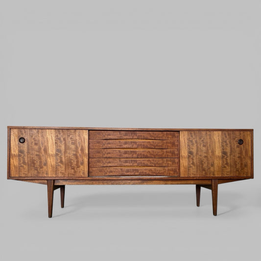 Danish Style Teak Sideboard – Mid Century Scandinavian Storage Unit