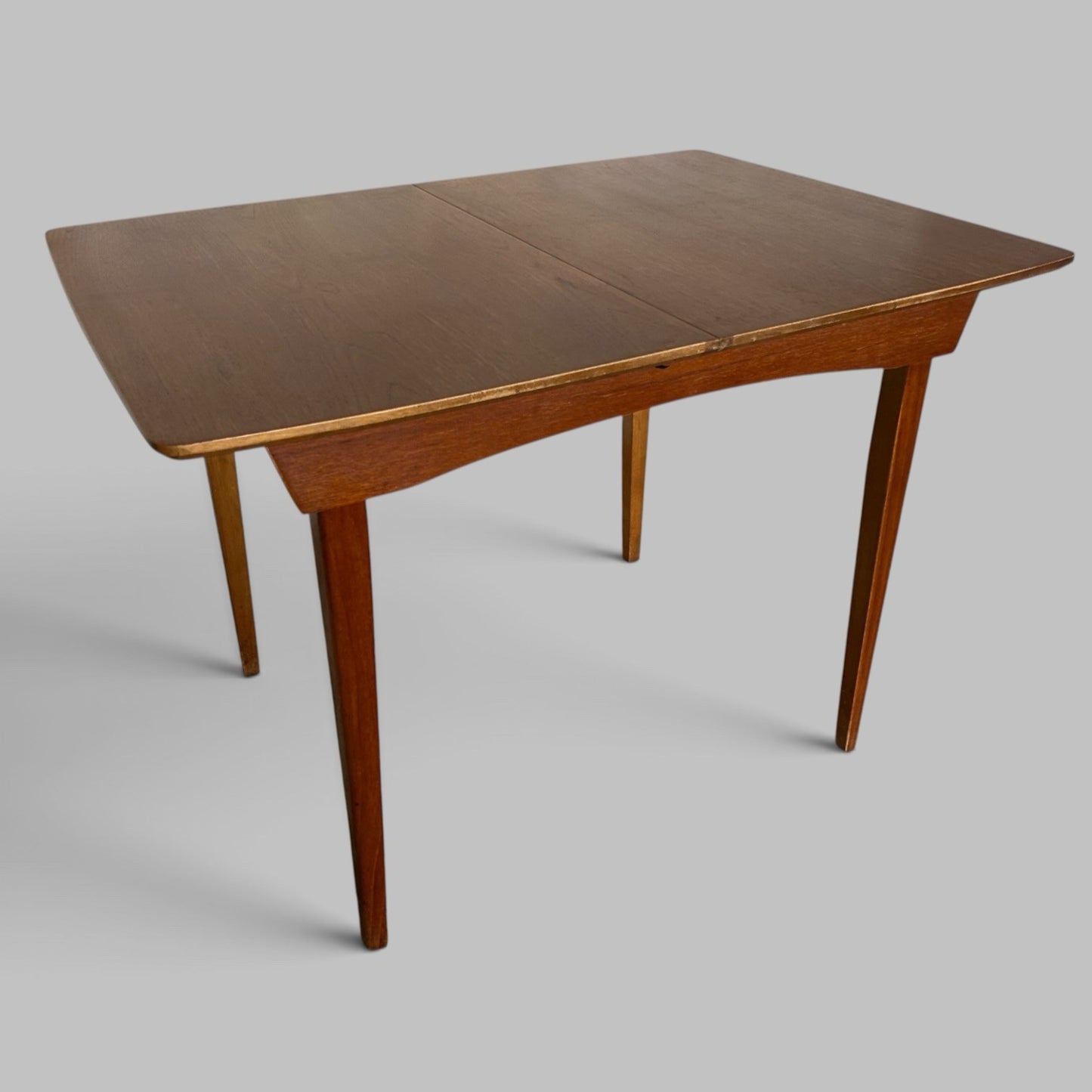 Mid Century Compact Extending Dining Table