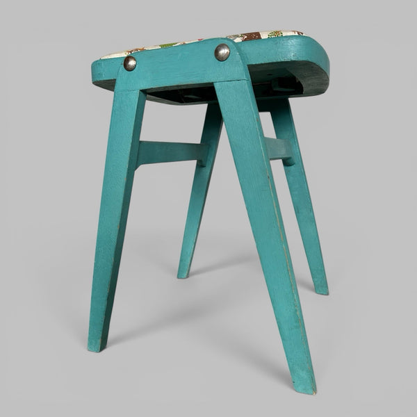 1950s Painted Kitchen Stool