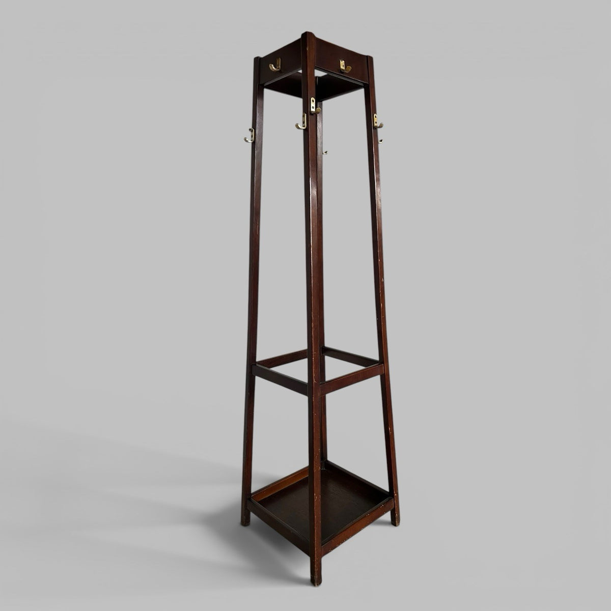 Mid Century Wooden Coat Stand – Hall Stand