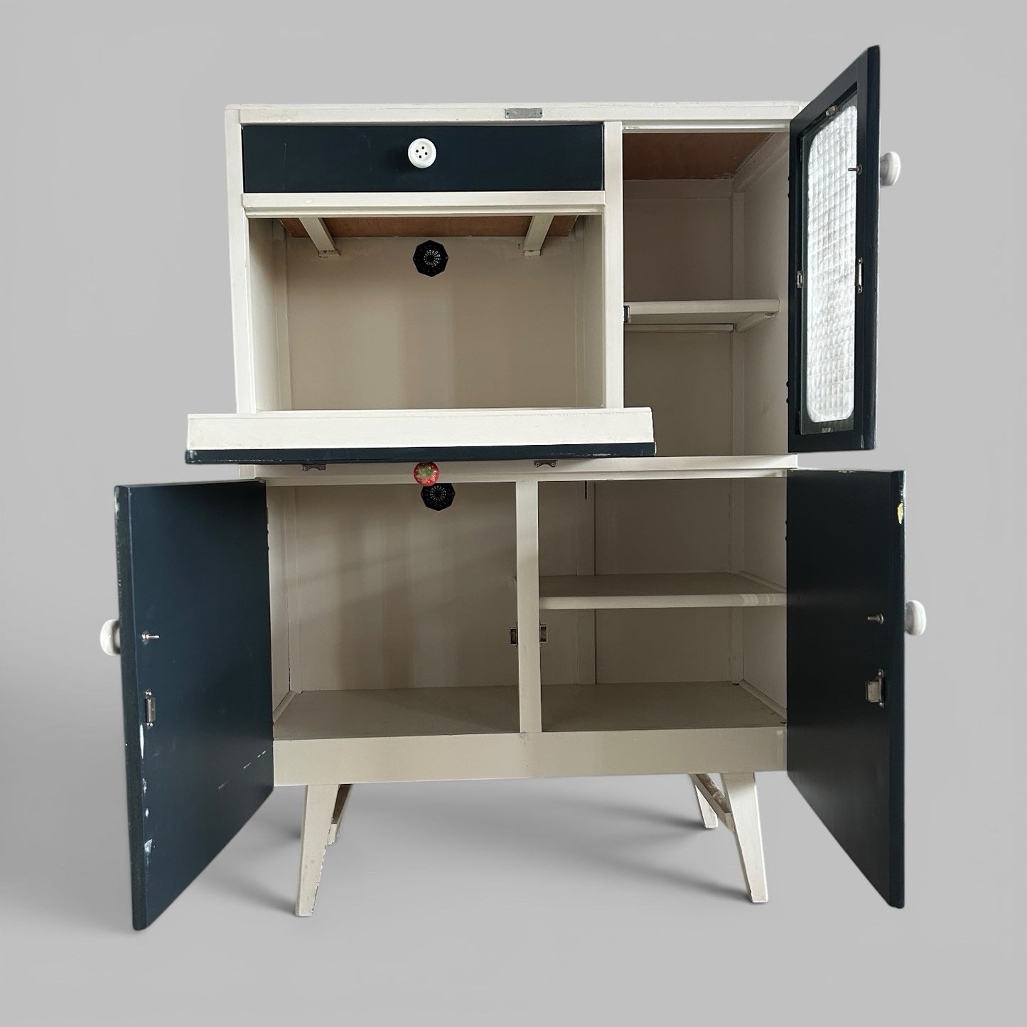1950s Kitchen Cabinet / Craft Storage Unit