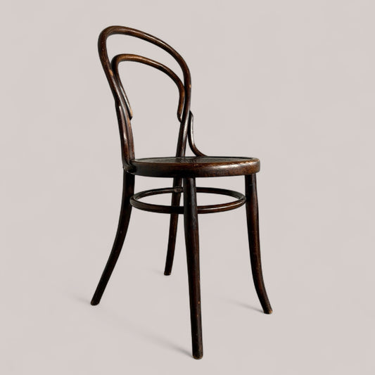Antique Thonet Style Bentwood Bistro Chair