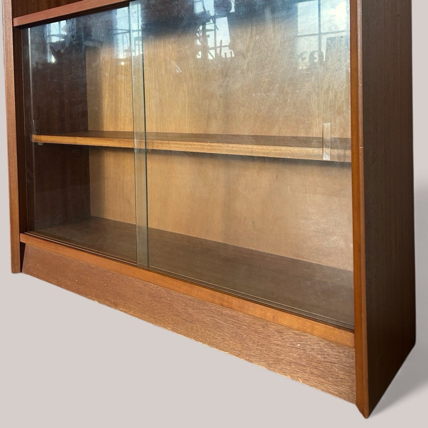 Gibbs Half-Glazed Mid-Century Bookcase
