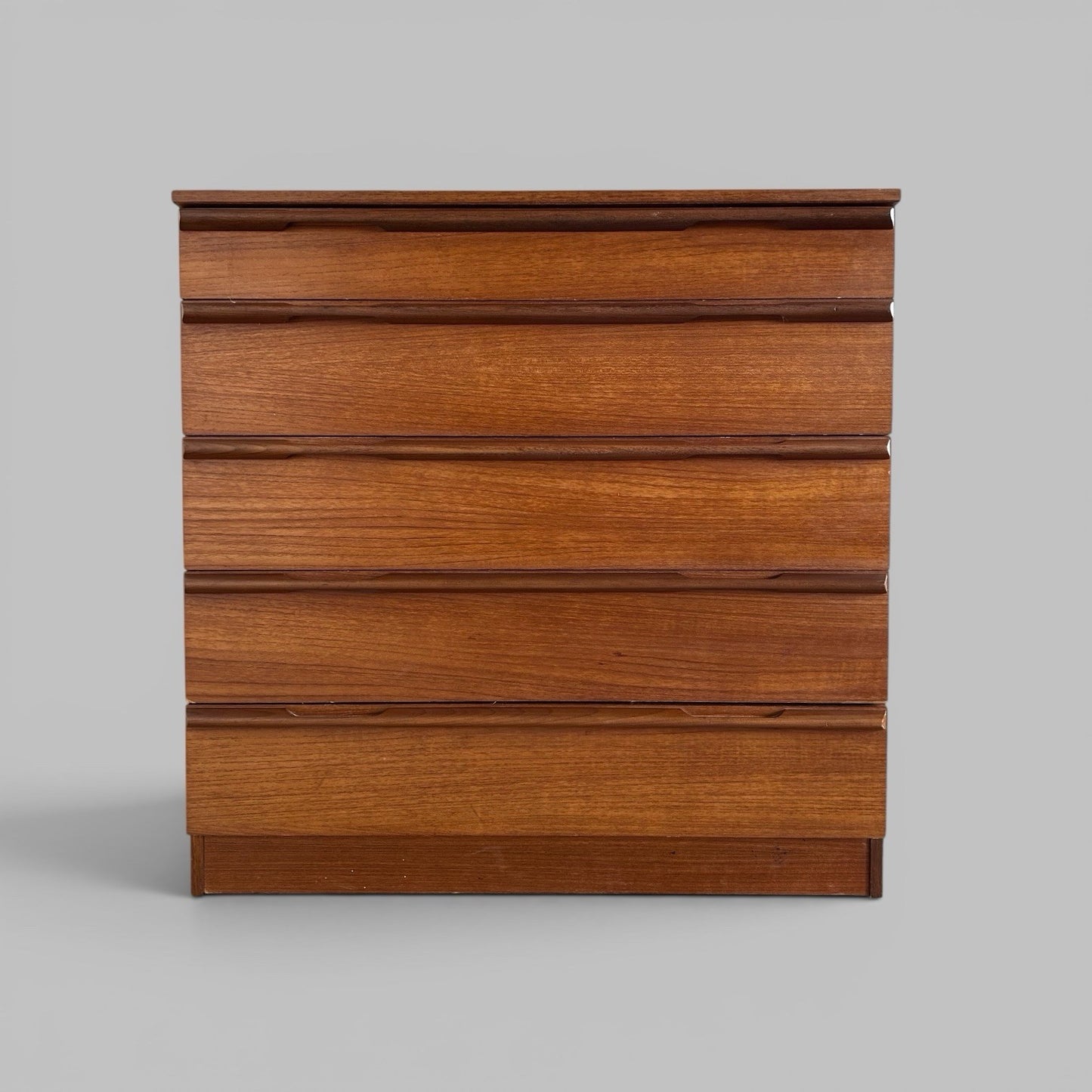 Mid Century Teak Chest of Drawers by Avalon