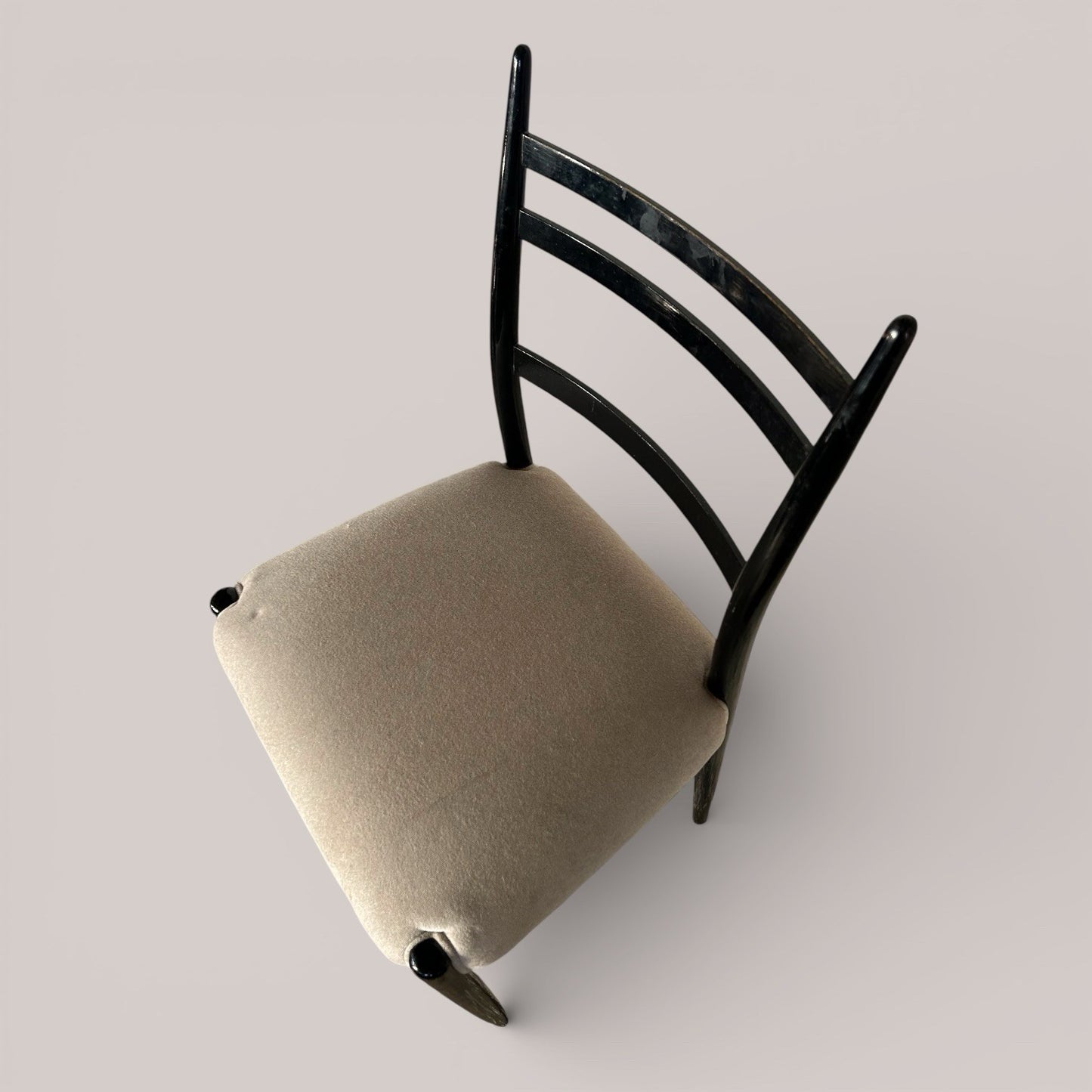 Pair of G Plan Librenza Black Dining Chairs – 1960s Mid Century