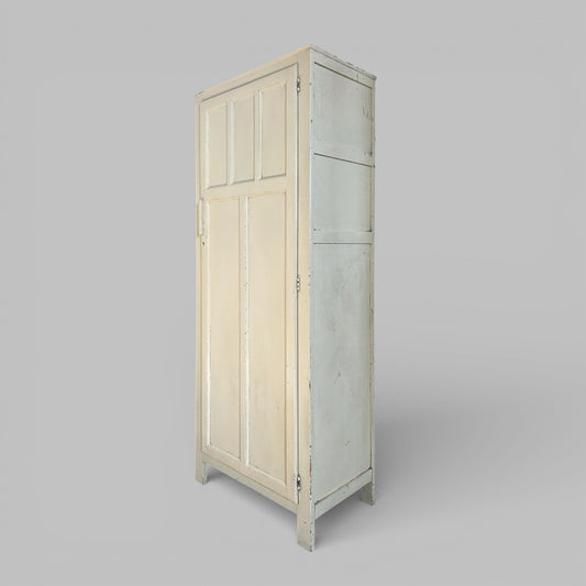 Vintage Painted Hall Cupboard – Slim Storage Cabinet