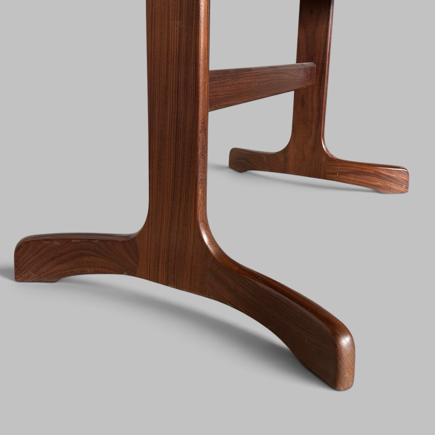 Mid Century G Plan Fresco Teak Extending Oval Dining Table - Vintage 1970s
