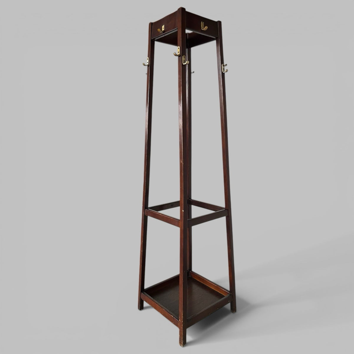 Mid Century Wooden Coat Stand – Hall Stand