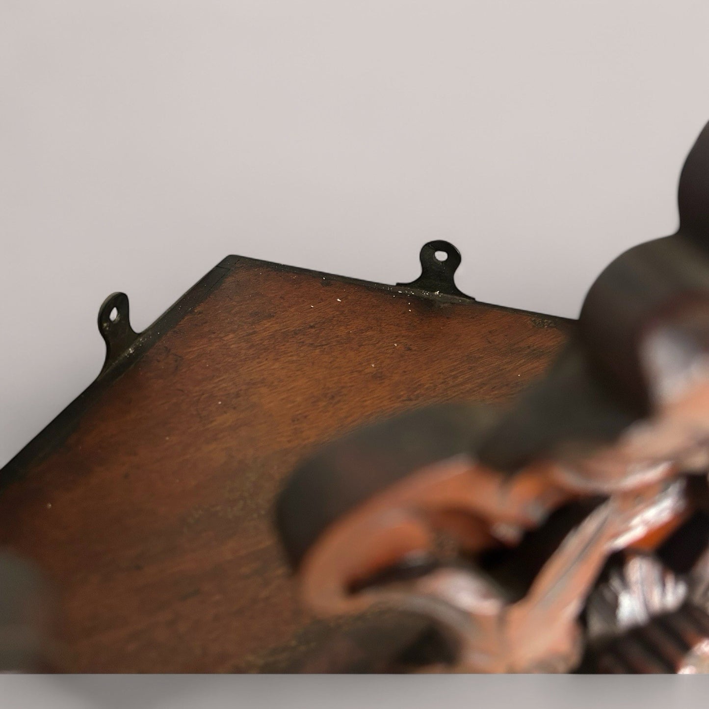 Edwardian Wall-Mounted Corner Cupboard / Display Case