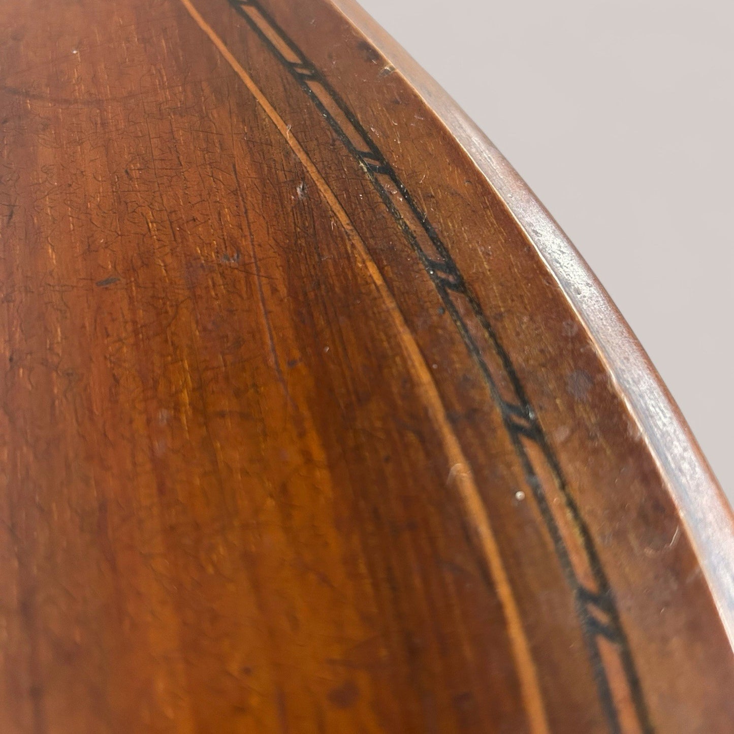 Antique Kidney-Shaped Occasional Table