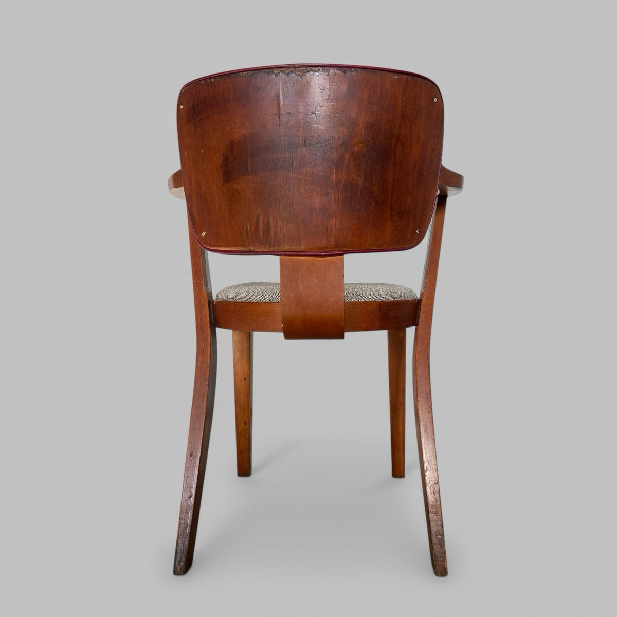 Pair of 1950s Mid Century Armchairs – Upholstered Lounge Dining Chairs