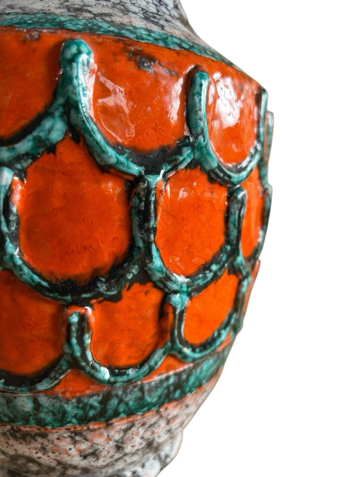 Vintage Ceramic Italian Mid Century Vase Possibly Bitossi ?