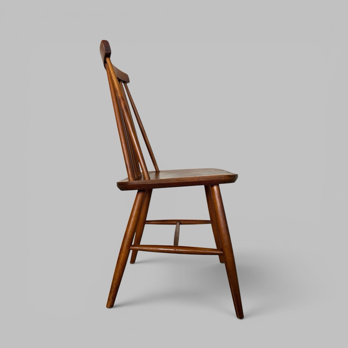 Vintage Stick Back Dining Chairs – Set of Four
