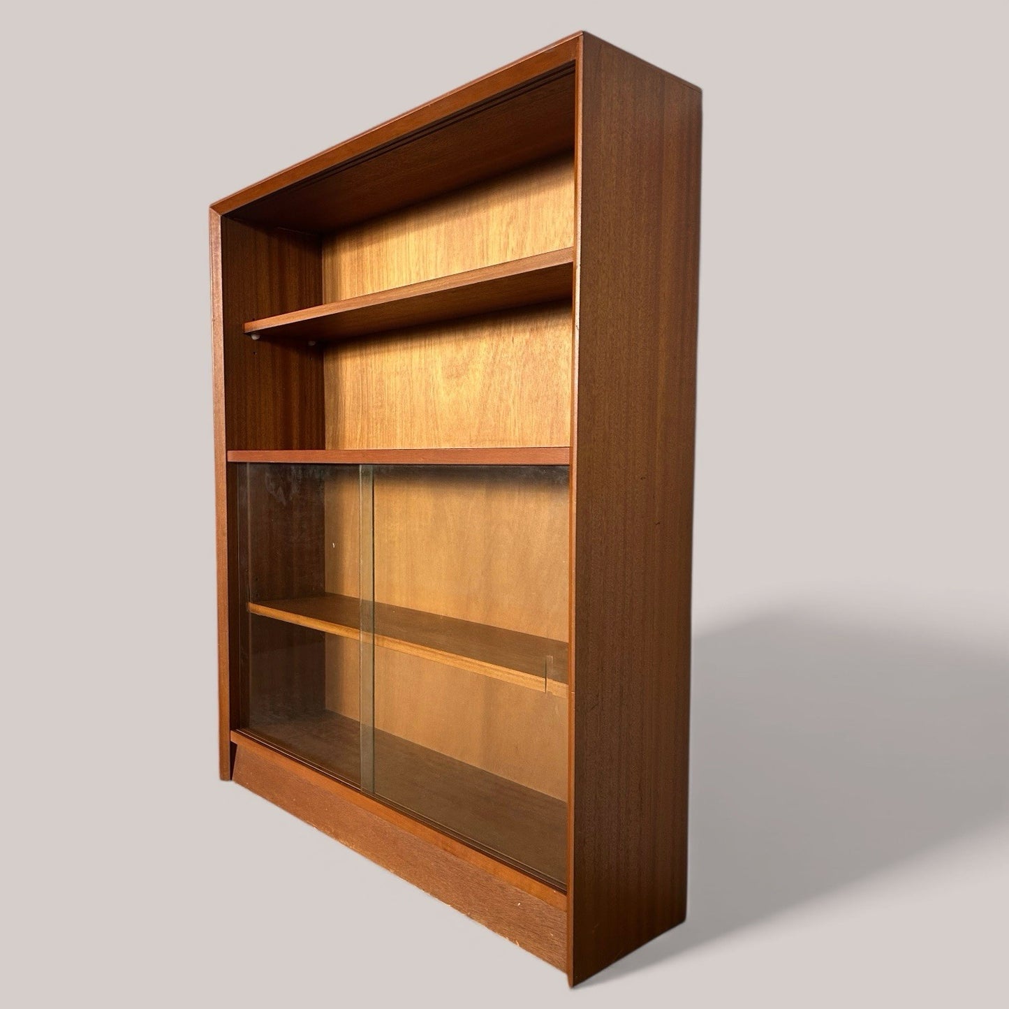 Gibbs Half-Glazed Mid-Century Bookcase