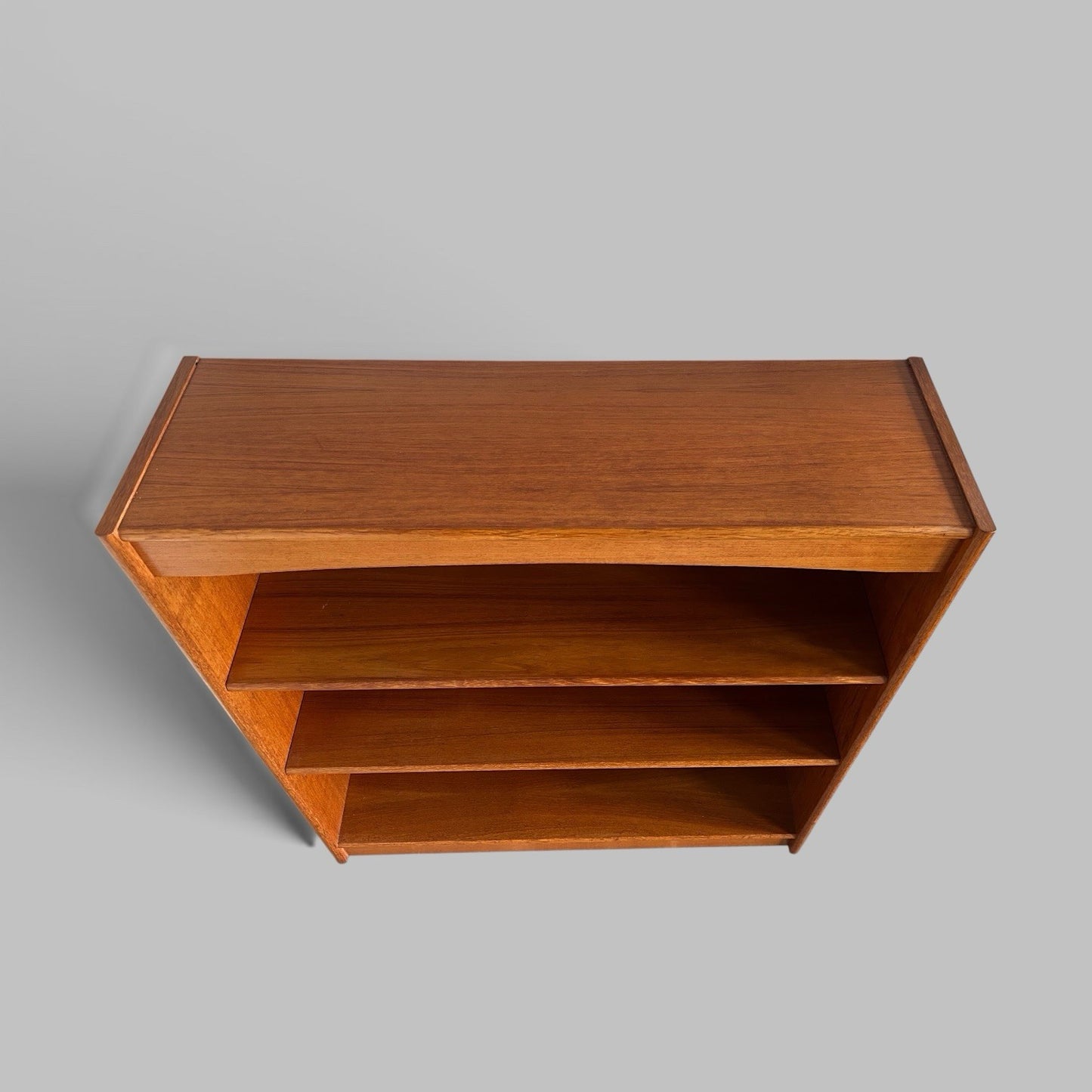 Mid Century Teak Bookcase with Adjustable Shelves