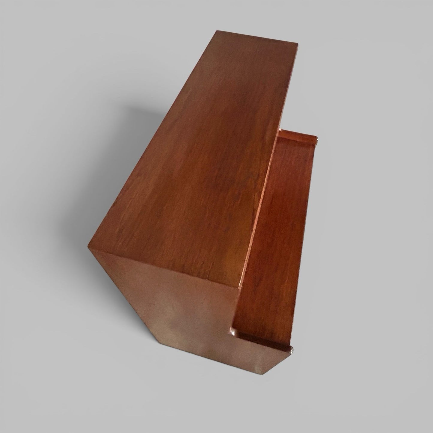 Turnidge of London Teak Bureau Mid Century Writing Desk