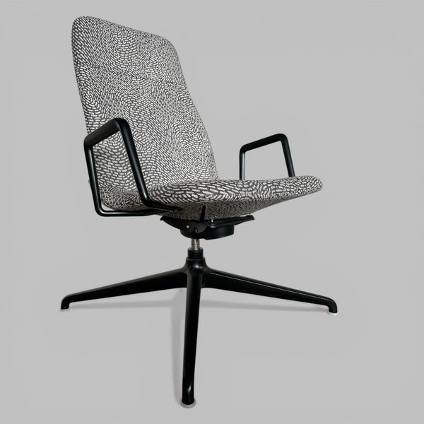 NaughtOne swivel recliner chair, modern upholstered lounge chair