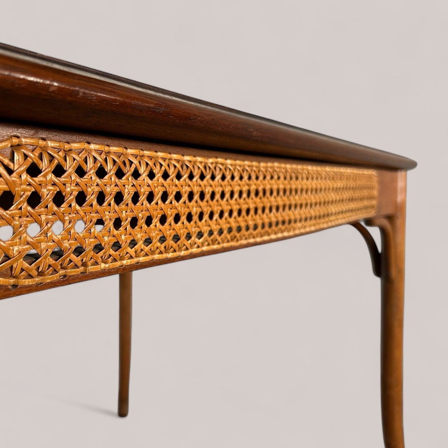 Vintage Thonet-Style Dining Set – Beech and Cane