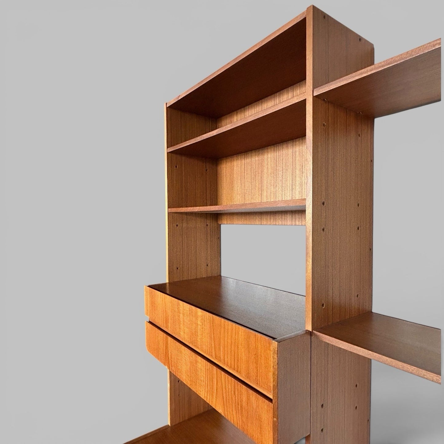 McIntosh Modular Teak Wall Unit & Sideboard System – 1971