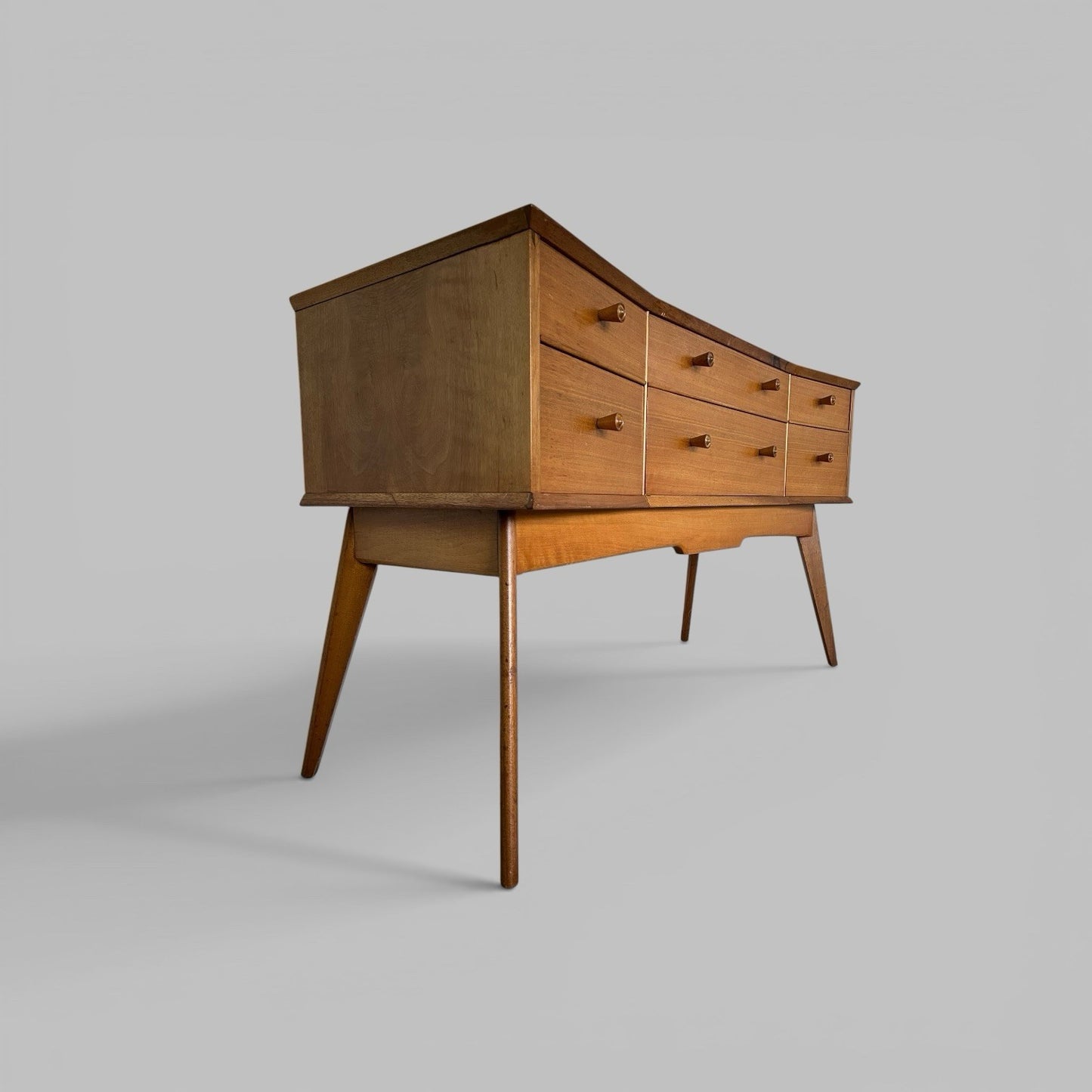 Alfred Cox Teak Sideboard Mid Century Drawer Unit