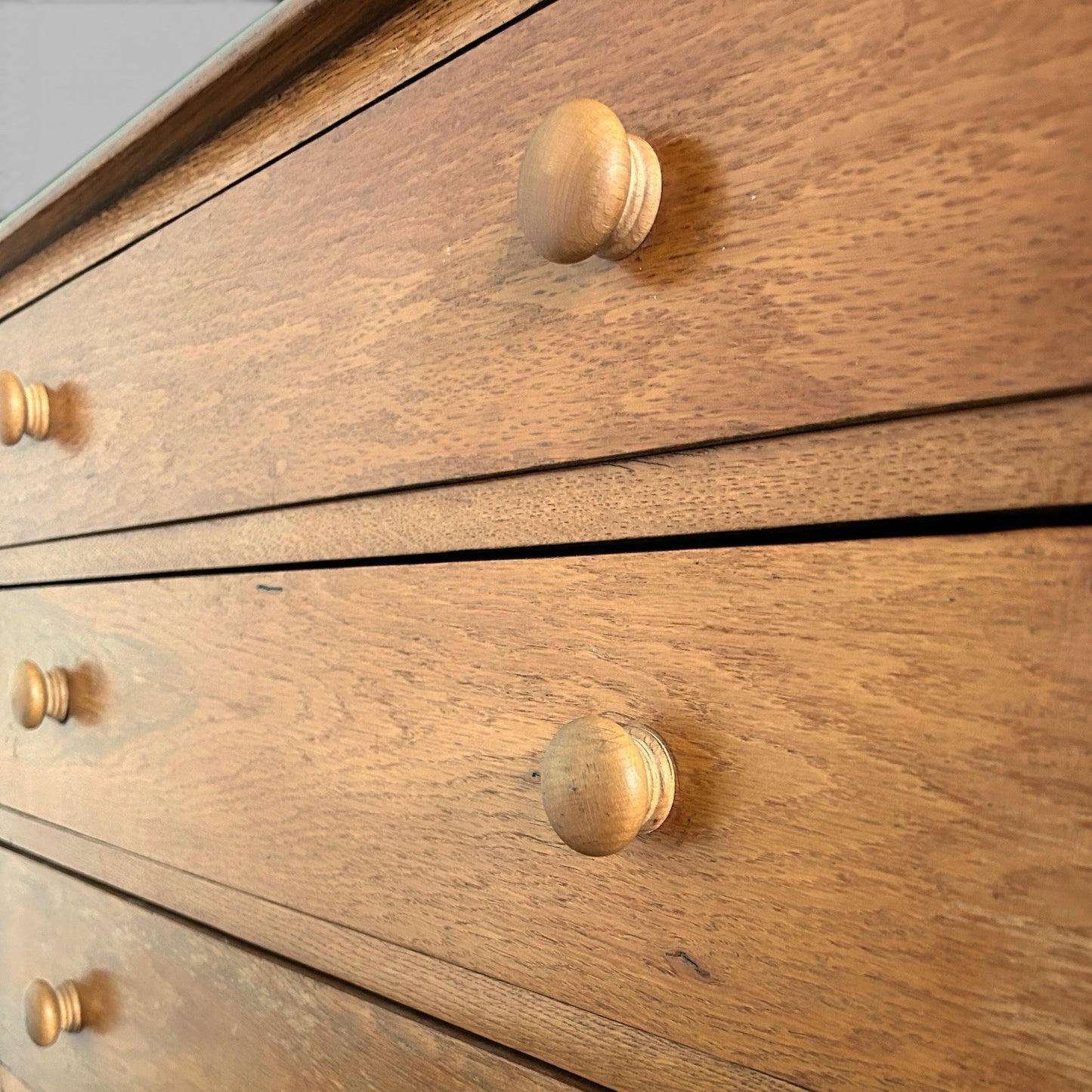 Small Antique Pine Chest of Drawers