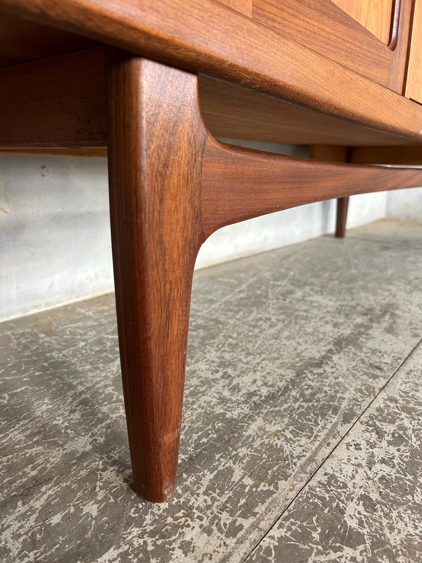 Mid Century GPlan Fresco “Long John” Sideboard by Victor Wilkins