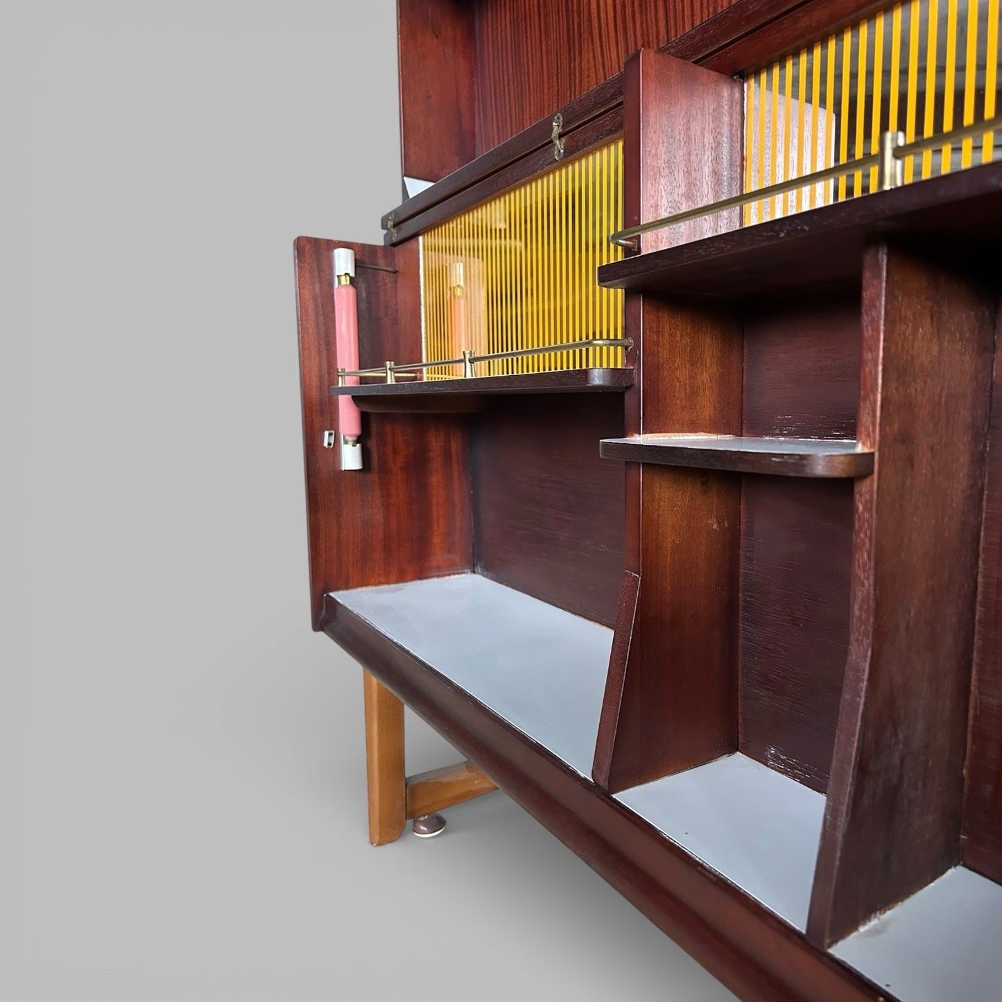 Mid Century Teak Sideboard With Concealed Cocktail Bar