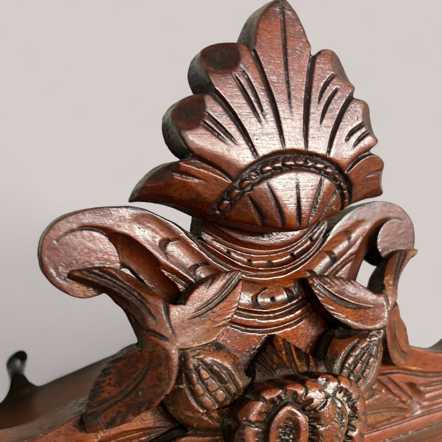 Edwardian Wall-Mounted Corner Cupboard / Display Case