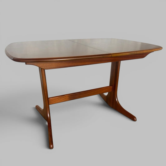 Mid Century Teak Extending Dining Table by McIntosh