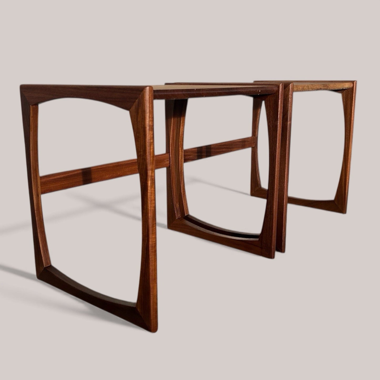Pair of G Plan Quadrille Side Tables / Bedside Tables