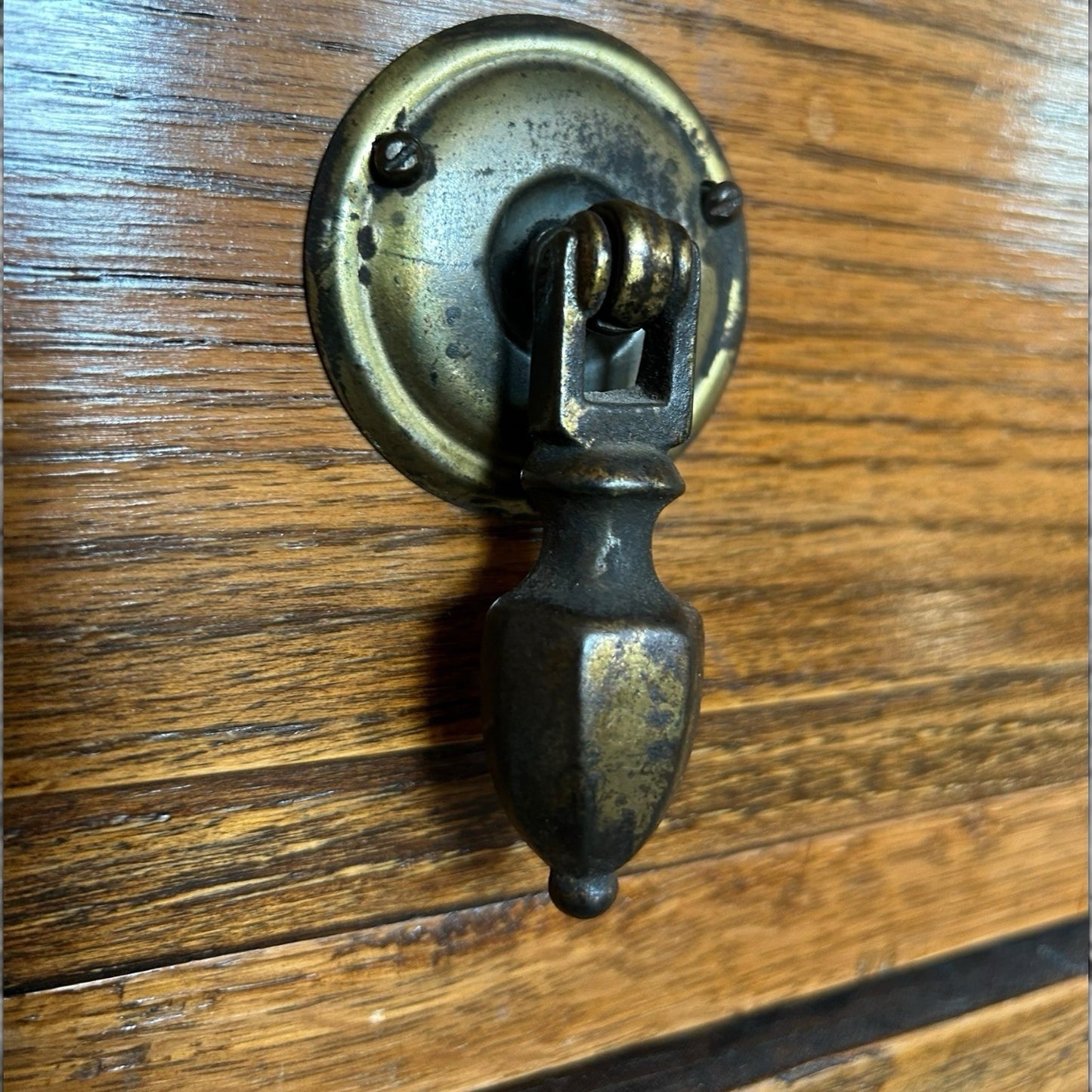 Ed wardian Oak Three Drawer Chest on Barley Twist Legs