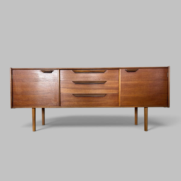 Mid Century Teak Sideboard by A. Younger – Three Drawers
