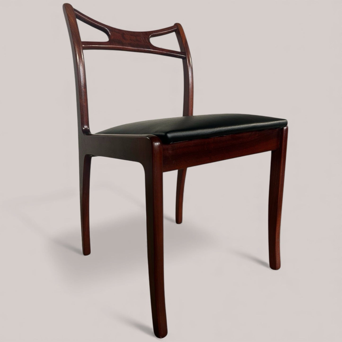 Set of 6 Danish Style Rosewood Dining Chairs