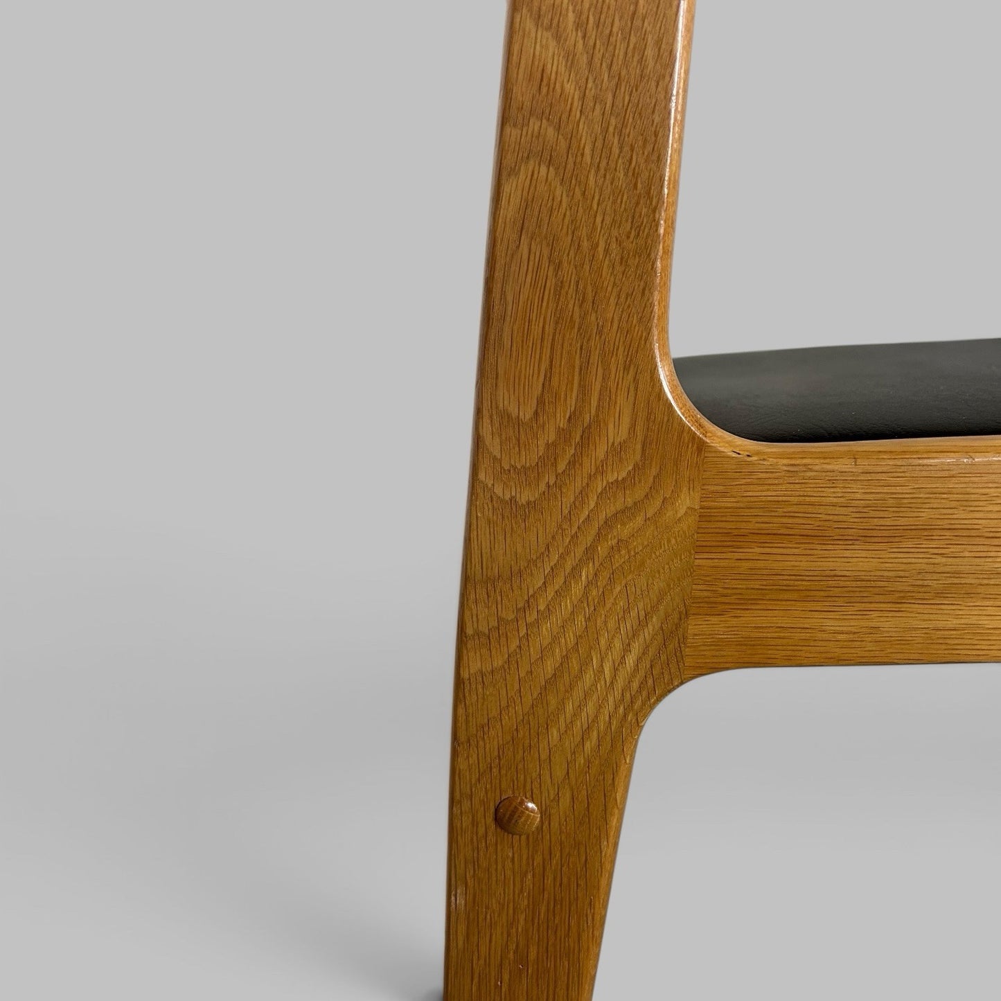 Pair of Vintage D-Scan Light Oak Armchairs