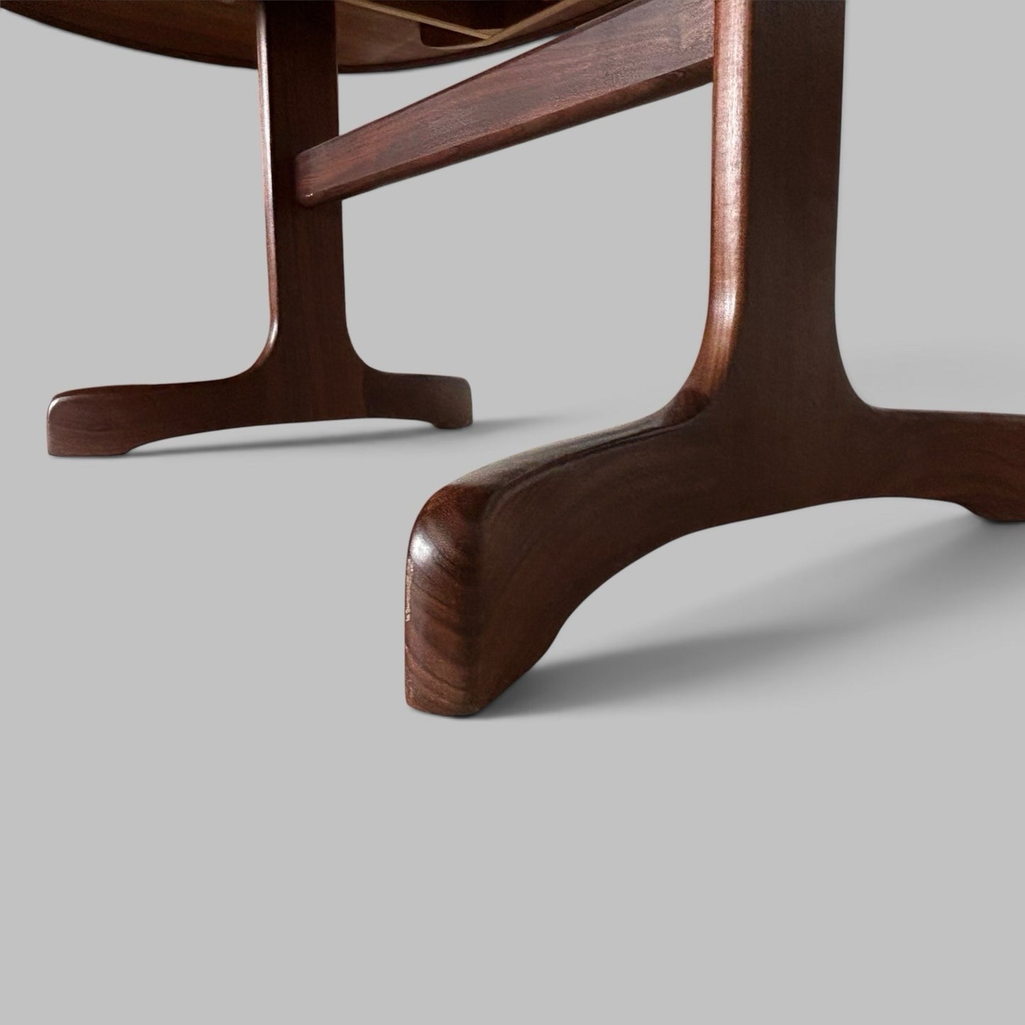 Mid Century G Plan Fresco Teak Extending Oval Dining Table - Vintage 1970s