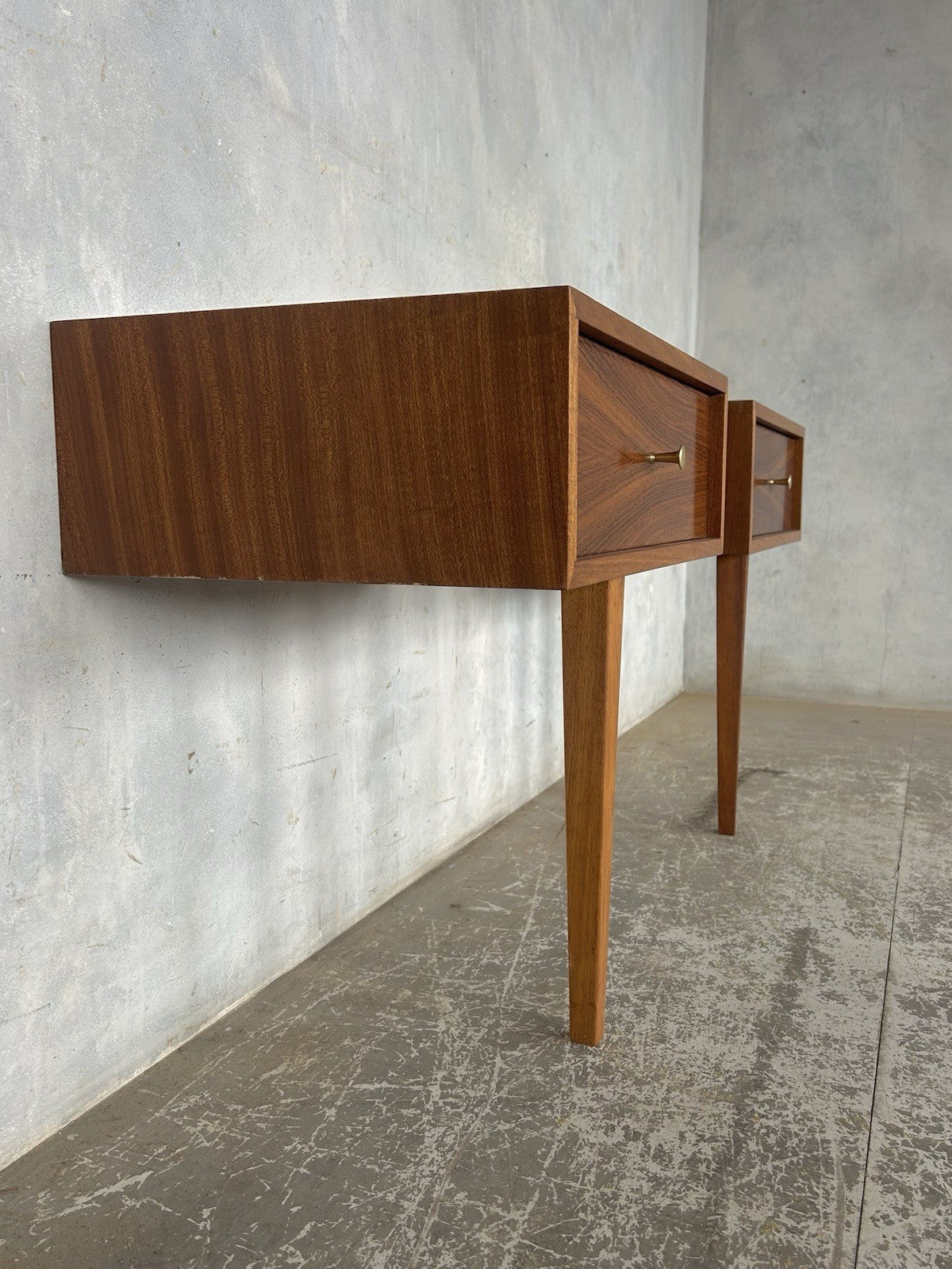 Mid Century Floating Bedside Tables By Austinsuite