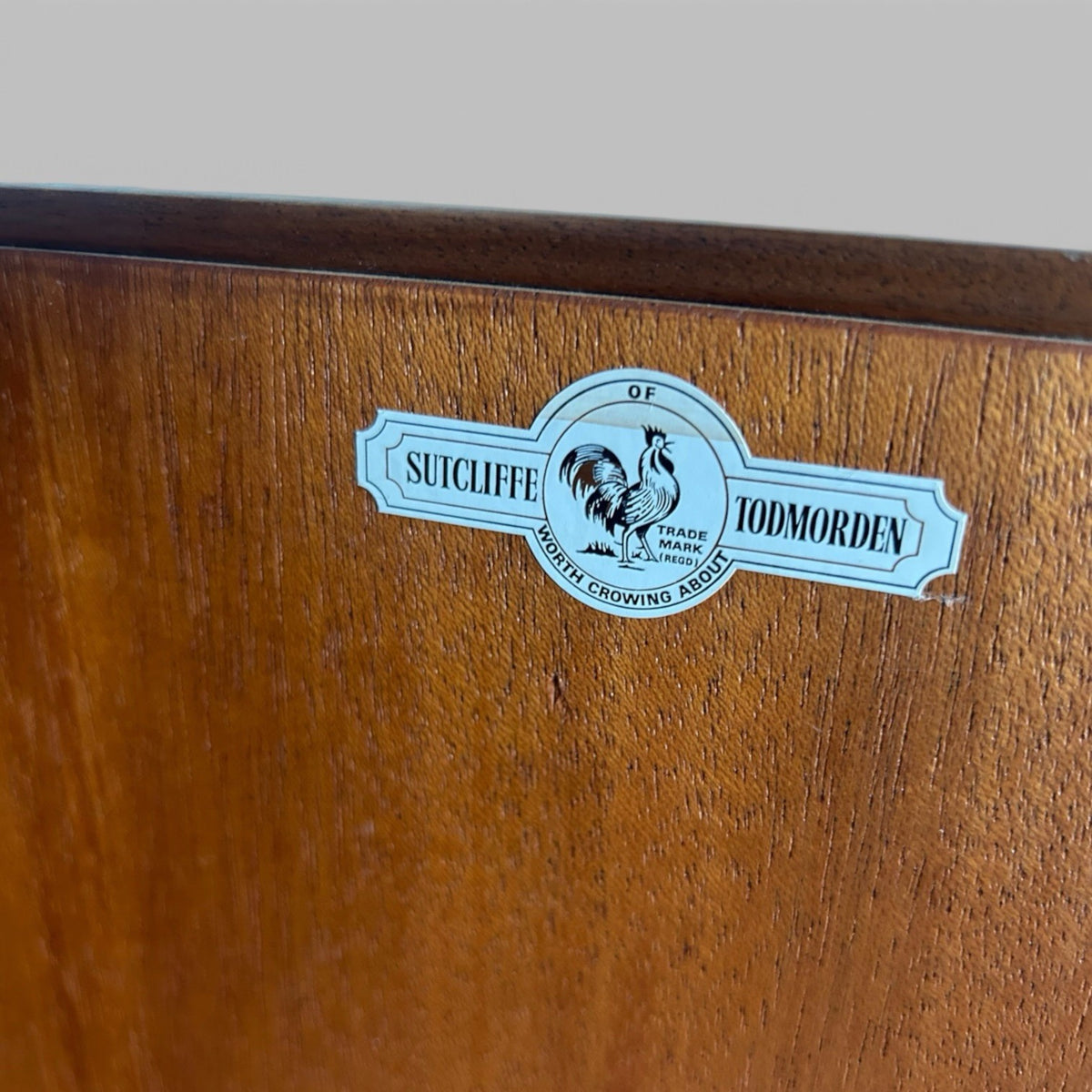 1960s Sutcliffe of Todmorden Highboard with Drinks Cabinet